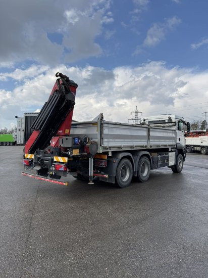 MAN TGS 26.430 6x4 3-Seitenkipper, HMF 2020K-RC Heckkran abnehmbar, - Kipper vrachtwagen, Kraanwagen: afbeelding 4 MAN TGS 26.430 6x4 3-Seitenkipper, HMF 2020K-RC Heckkran abnehmbar, - Kipper vrachtwagen, Kraanwagen: afbeelding 4