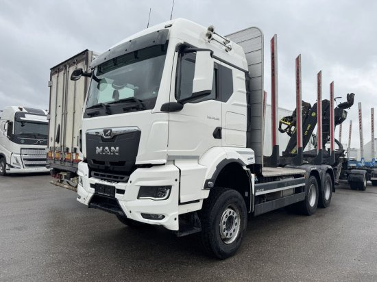 MAN TGS 33.510 BL 6x4, Intarder, Holztransporter, LIV 120Z - Houttransport, Kraanwagen: afbeelding 1 MAN TGS 33.510 BL 6x4, Intarder, Holztransporter, LIV 120Z - Houttransport, Kraanwagen: afbeelding 1