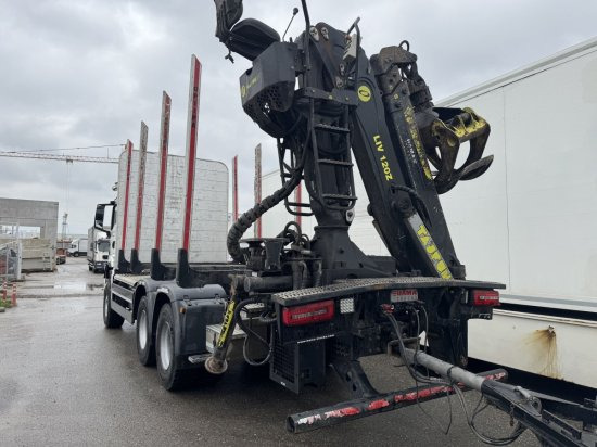 MAN TGS 33.510 BL 6x4, Intarder, Holztransporter, LIV 120Z - Houttransport, Kraanwagen: afbeelding 5 MAN TGS 33.510 BL 6x4, Intarder, Holztransporter, LIV 120Z - Houttransport, Kraanwagen: afbeelding 5