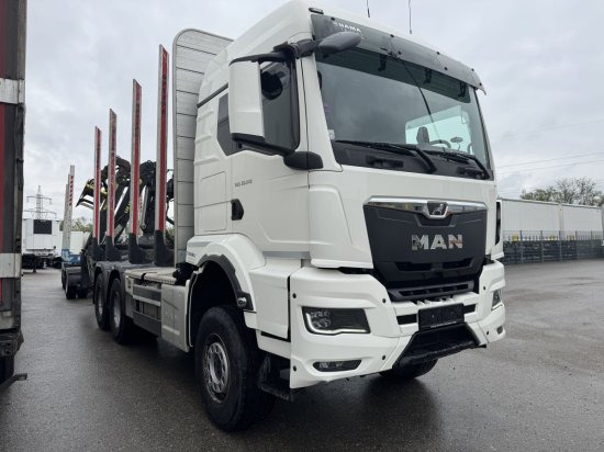 MAN TGS 33.510 BL 6x4, Intarder, Holztransporter, LIV 120Z - Houttransport, Kraanwagen: afbeelding 3 MAN TGS 33.510 BL 6x4, Intarder, Holztransporter, LIV 120Z - Houttransport, Kraanwagen: afbeelding 3