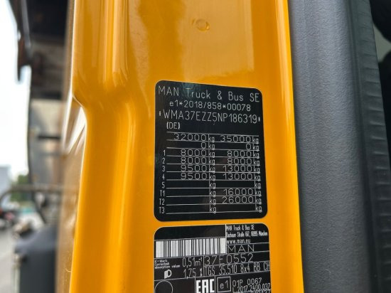 MAN TGS 35.510 8x4 Carnehl Muldenkipper, Thermomulde, Hardox - Kipper vrachtwagen: afbeelding 5 MAN TGS 35.510 8x4 Carnehl Muldenkipper, Thermomulde, Hardox - Kipper vrachtwagen: afbeelding 5