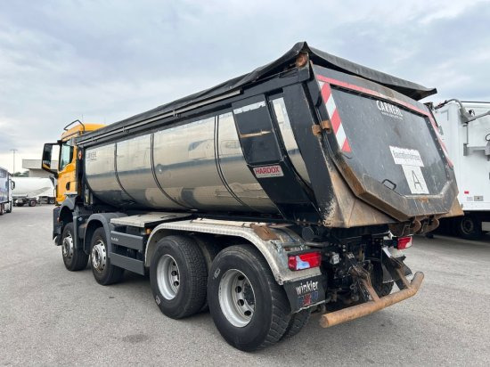 MAN TGS 35.510 8x4 Carnehl Muldenkipper, Thermomulde, Hardox - Kipper vrachtwagen: afbeelding 4 MAN TGS 35.510 8x4 Carnehl Muldenkipper, Thermomulde, Hardox - Kipper vrachtwagen: afbeelding 4