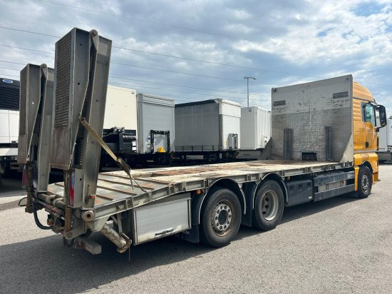 MAN TGX 26.440 Baggertransporter, Retarder, E5 - Vrachtwagen met open laadbak: afbeelding 5 MAN TGX 26.440 Baggertransporter, Retarder, E5 - Vrachtwagen met open laadbak: afbeelding 5