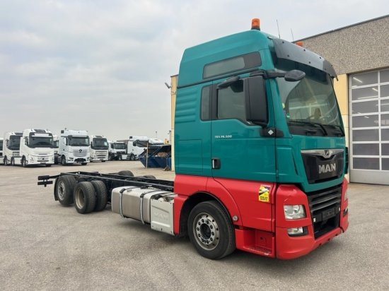 MAN TGX 26.500 XXL, 6x2, Jumbo, Liftachse, Intarder, Euro6, Full-Air - Chassis vrachtwagen: afbeelding 3 MAN TGX 26.500 XXL, 6x2, Jumbo, Liftachse, Intarder, Euro6, Full-Air - Chassis vrachtwagen: afbeelding 3