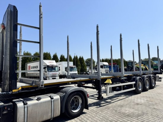 MEGA TIMBER LONG Holzauflieger 6 Rungenpaare - Houtoplegger: afbeelding 3 MEGA TIMBER LONG Holzauflieger 6 Rungenpaare - Houtoplegger: afbeelding 3