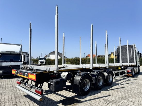 MEGA TIMBER LONG Holzauflieger 6 Rungenpaare - Houtoplegger: afbeelding 1 MEGA TIMBER LONG Holzauflieger 6 Rungenpaare - Houtoplegger: afbeelding 1
