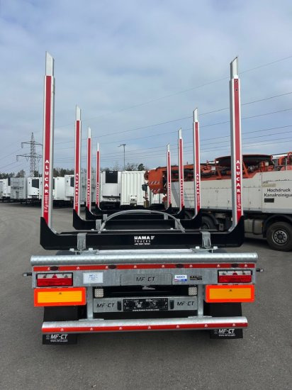 MF-CT, Holzanhänger, 3-Achsen, 4 Rungenpaare, - Hout aanhanger: afbeelding 5 MF-CT, Holzanhänger, 3-Achsen, 4 Rungenpaare, - Hout aanhanger: afbeelding 5