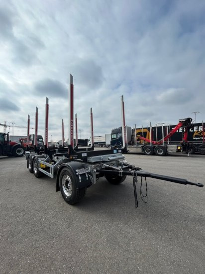 MF-CT, Holzanhänger, 3-Achsen, 4 Rungenpaare, - Hout aanhanger: afbeelding 3 MF-CT, Holzanhänger, 3-Achsen, 4 Rungenpaare, - Hout aanhanger: afbeelding 3