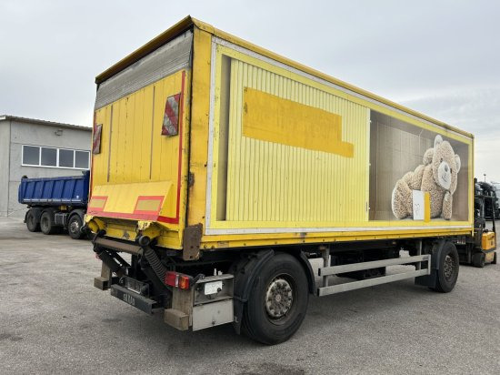 Saxas, Anhängewagen Kofferaufbau mit Hebebühne - Gesloten aanhangwagen: afbeelding 1 Saxas, Anhängewagen Kofferaufbau mit Hebebühne - Gesloten aanhangwagen: afbeelding 1