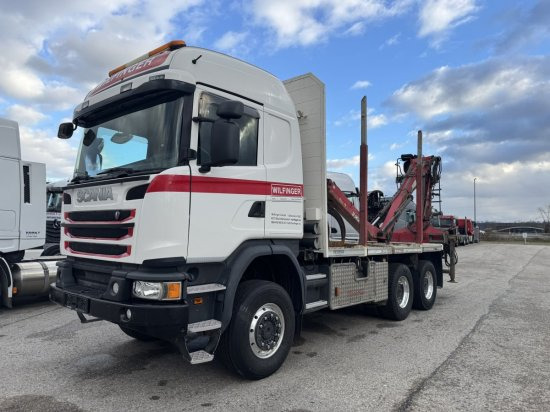 Scania G490 6X6 Blatt-Blatt Penz Kran 12.Z8.70 - Houttransport, Kraanwagen: afbeelding 3 Scania G490 6X6 Blatt-Blatt Penz Kran 12.Z8.70 - Houttransport, Kraanwagen: afbeelding 3