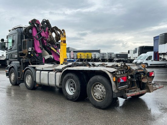 Scania R560 8x2, Schrottkran, E5, Lenk-Lift-Achse - Haakarmsysteem vrachtwagen, Kraanwagen: afbeelding 4 Scania R560 8x2, Schrottkran, E5, Lenk-Lift-Achse - Haakarmsysteem vrachtwagen, Kraanwagen: afbeelding 4