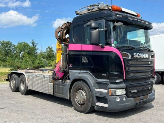 Scania R580 6x2, Schrottkran, E6, Lenk-Lift-Achse - Haakarmsysteem vrachtwagen, Kraanwagen: afbeelding 3 Scania R580 6x2, Schrottkran, E6, Lenk-Lift-Achse - Haakarmsysteem vrachtwagen, Kraanwagen: afbeelding 3