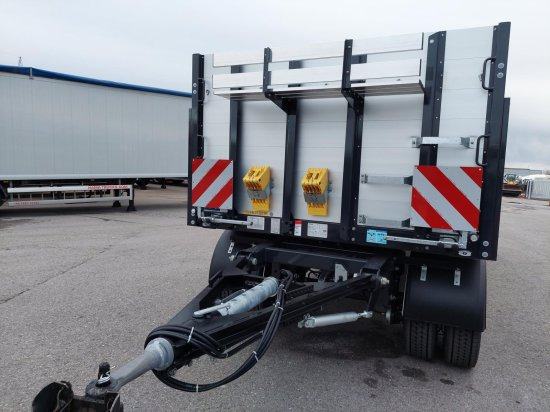 Schwarzmüller 2-Achs Jumbo-Baustoff-Plateauanhänger, BPW-Achsen, Alufelgen, - Open/ Plateau aanhangwagen: afbeelding 5 Schwarzmüller 2-Achs Jumbo-Baustoff-Plateauanhänger, BPW-Achsen, Alufelgen, - Open/ Plateau aanhangwagen: afbeelding 5