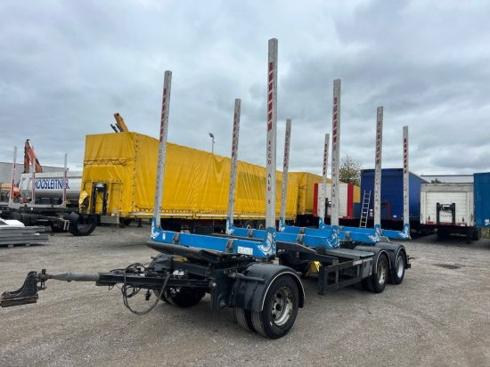 Schwarzmüller N-Serie 3-achs Holzanhänger 4 Rungenpaare - Hout aanhanger: afbeelding 1 Schwarzmüller N-Serie 3-achs Holzanhänger 4 Rungenpaare - Hout aanhanger: afbeelding 1