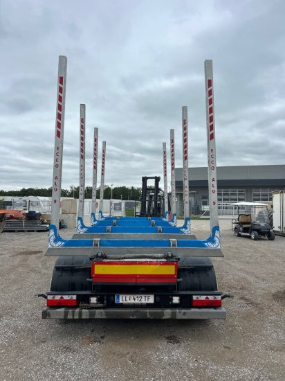 Schwarzmüller N-Serie 3-achs Holzanhänger 4 Rungenpaare - Hout aanhanger: afbeelding 3 Schwarzmüller N-Serie 3-achs Holzanhänger 4 Rungenpaare - Hout aanhanger: afbeelding 3