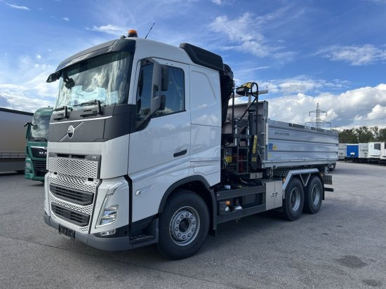Volvo FH 500 3-Seiten Meiller Kipper mit Palfinger PK22002EH, Retarder, - Kipper vrachtwagen: afbeelding 1 Volvo FH 500 3-Seiten Meiller Kipper mit Palfinger PK22002EH, Retarder, - Kipper vrachtwagen: afbeelding 1