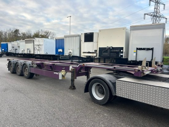 Web Trailer LPRS24 Heckschieber 1x20 ft 2x20 ft 1x40 ft - Containertransporter/ Wissellaadbak oplegger: afbeelding 3 Web Trailer LPRS24 Heckschieber 1x20 ft 2x20 ft 1x40 ft - Containertransporter/ Wissellaadbak oplegger: afbeelding 3
