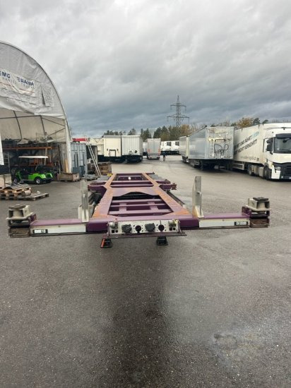 Web Trailer LPRS24 Heckschieber 1x20 ft 2x20 ft 1x40 ft - Containertransporter/ Wissellaadbak oplegger: afbeelding 2 Web Trailer LPRS24 Heckschieber 1x20 ft 2x20 ft 1x40 ft - Containertransporter/ Wissellaadbak oplegger: afbeelding 2