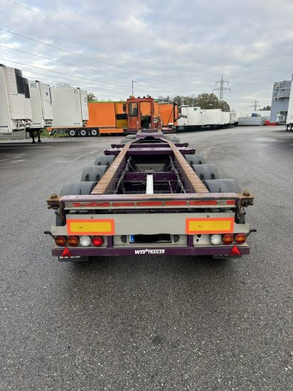Web Trailer LPRS24 Heckschieber 1x20 ft 2x20 ft 1x40 ft - Containertransporter/ Wissellaadbak oplegger: afbeelding 5 Web Trailer LPRS24 Heckschieber 1x20 ft 2x20 ft 1x40 ft - Containertransporter/ Wissellaadbak oplegger: afbeelding 5