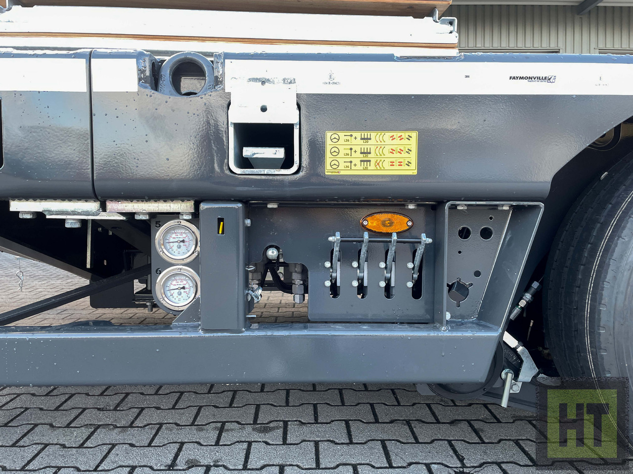 Faymonville 6-Achs-Tele-Semi mit PA-X Achssystem - Dieplader oplegger: afbeelding 4 Faymonville 6-Achs-Tele-Semi mit PA-X Achssystem - Dieplader oplegger: afbeelding 4