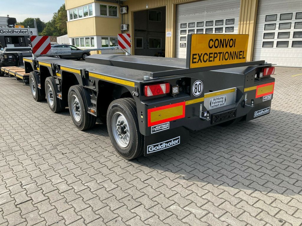 Nieuw Dieplader oplegger Goldhofer 2+4-Achs-Tiefbett-Kombination VP 6: afbeelding 9