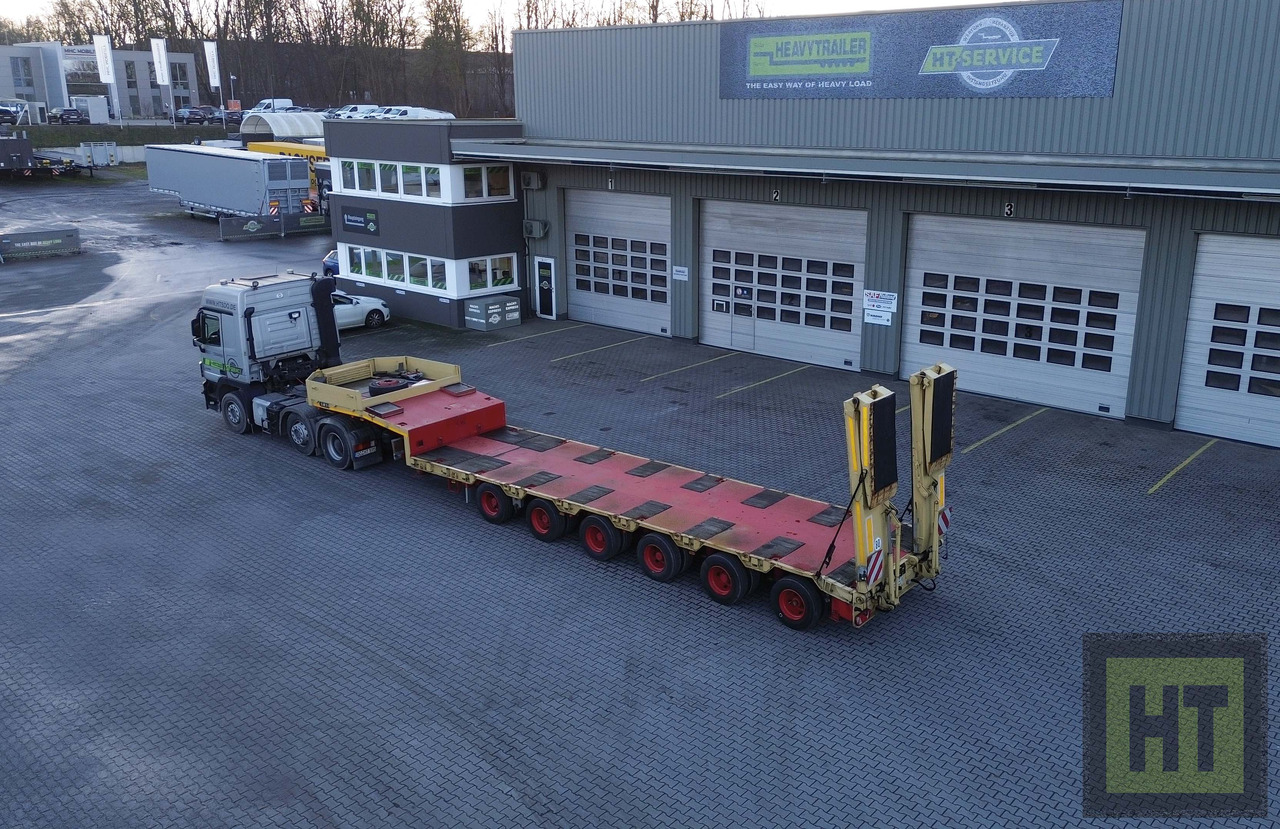 Goldhofer 6-Achs-Tele-Semi mit hydr. Rampen-zwangsgelenkt - Dieplader oplegger: afbeelding 1 Goldhofer 6-Achs-Tele-Semi mit hydr. Rampen-zwangsgelenkt - Dieplader oplegger: afbeelding 1