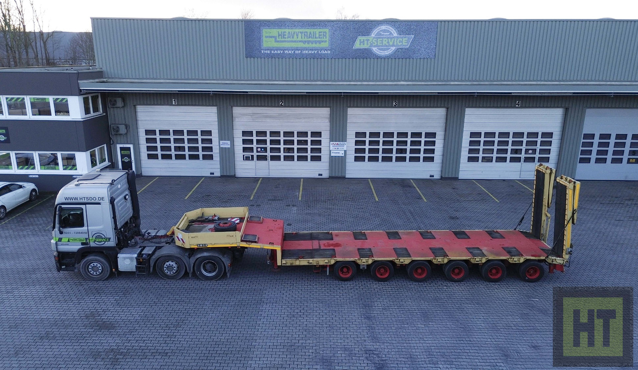 Goldhofer 6-Achs-Tele-Semi mit hydr. Rampen-zwangsgelenkt - Dieplader oplegger: afbeelding 2 Goldhofer 6-Achs-Tele-Semi mit hydr. Rampen-zwangsgelenkt - Dieplader oplegger: afbeelding 2