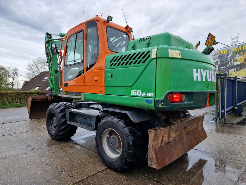 Hyundai Robex 160W-9A met 6-cilinder Cummins motor - Mobiele graafmachine: afbeelding 1 Hyundai Robex 160W-9A met 6-cilinder Cummins motor - Mobiele graafmachine: afbeelding 1