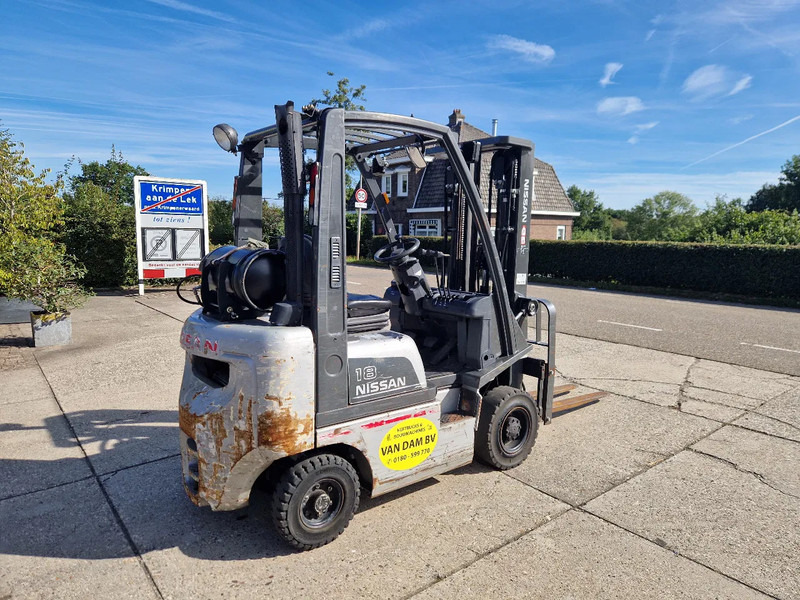 LPG heftruck Nissan 1800 kg. LPG met keuring: afbeelding 19
