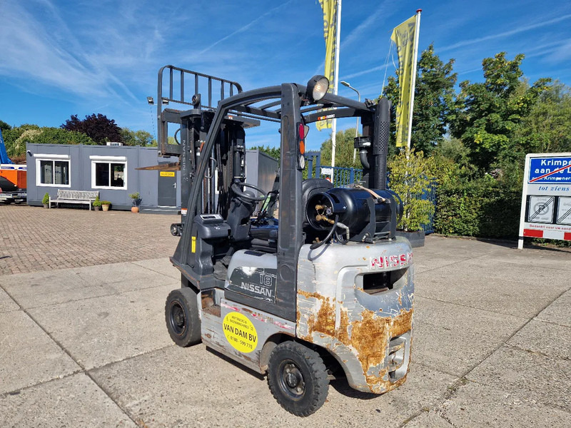 LPG heftruck Nissan 1800 kg. LPG met keuring: afbeelding 18