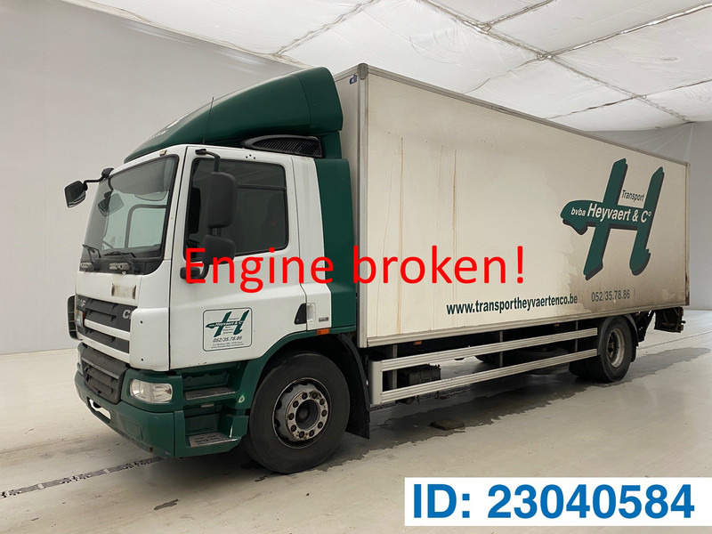 DAF CF75.250 - damaged engine - Bakwagen: afbeelding 1 DAF CF75.250 - damaged engine - Bakwagen: afbeelding 1