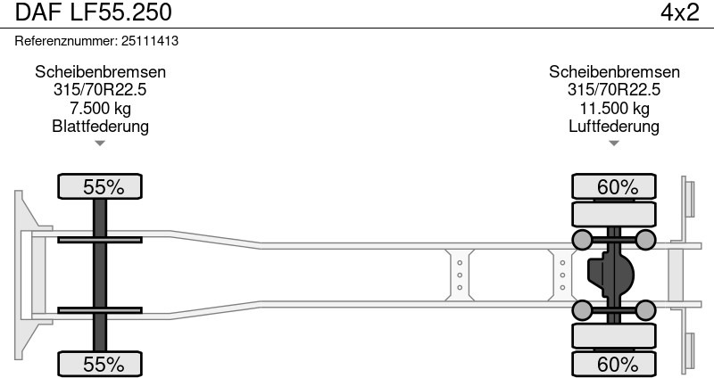 Bakwagen DAF LF55.250: afbeelding 13