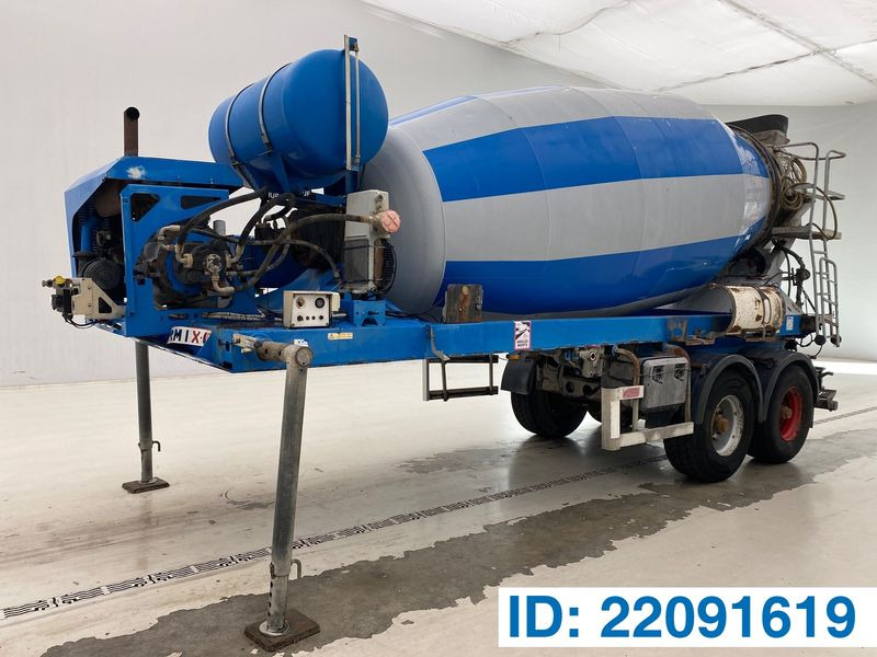 De Buf Mixer 10 m³ - Betonmixer oplegger: afbeelding 1 De Buf Mixer 10 m³ - Betonmixer oplegger: afbeelding 1