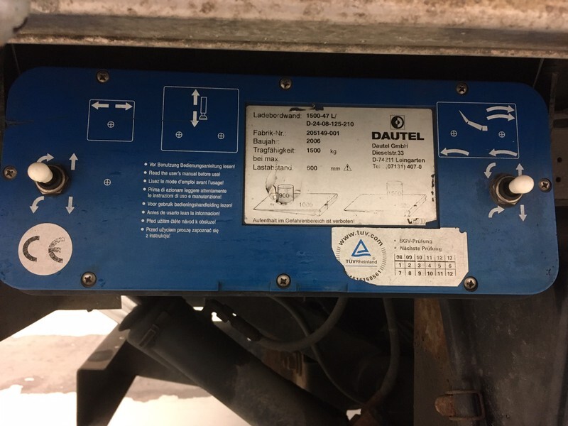 Diversen Dautel 1500-47L - Laadklep: afbeelding 2 Diversen Dautel 1500-47L - Laadklep: afbeelding 2