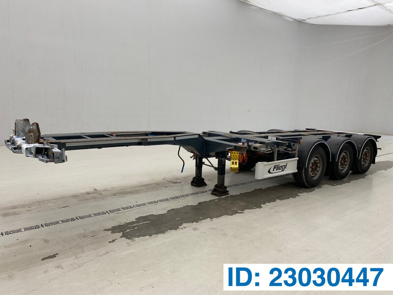 Fliegl Polyvalent skelet 2 x 20-30-40-45 ft - Containertransporter/ Wissellaadbak oplegger: afbeelding 1 Fliegl Polyvalent skelet 2 x 20-30-40-45 ft - Containertransporter/ Wissellaadbak oplegger: afbeelding 1