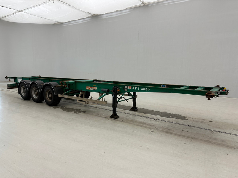 Containertransporter/ Wissellaadbak oplegger Fruehauf 4 x Skelet 2 x 20-40 ft: afbeelding 9 Containertransporter/ Wissellaadbak oplegger Fruehauf 4 x Skelet 2 x 20-40 ft: afbeelding 9