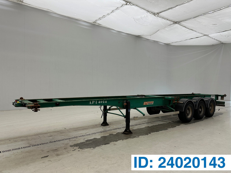 Fruehauf Skelet 2 x 20-40 ft - Containertransporter/ Wissellaadbak oplegger: afbeelding 1 Fruehauf Skelet 2 x 20-40 ft - Containertransporter/ Wissellaadbak oplegger: afbeelding 1