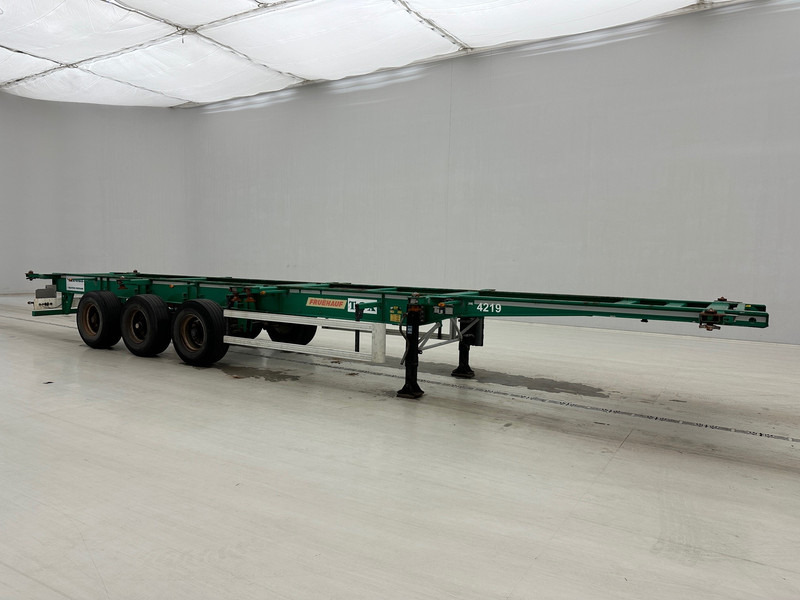 Fruehauf Skelet 2 x 20-40 ft - Containertransporter/ Wissellaadbak oplegger: afbeelding 4 Fruehauf Skelet 2 x 20-40 ft - Containertransporter/ Wissellaadbak oplegger: afbeelding 4