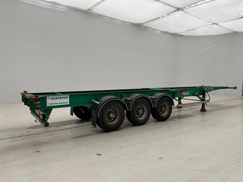 Fruehauf Skelet 2 x 20-40 ft - Containertransporter/ Wissellaadbak oplegger: afbeelding 5 Fruehauf Skelet 2 x 20-40 ft - Containertransporter/ Wissellaadbak oplegger: afbeelding 5