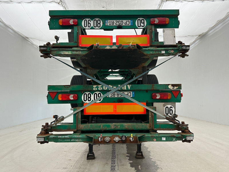 GT Trailers 4 x Skelet 2 x 20-40 ft* - Containertransporter/ Wissellaadbak oplegger: afbeelding 2 GT Trailers 4 x Skelet 2 x 20-40 ft* - Containertransporter/ Wissellaadbak oplegger: afbeelding 2
