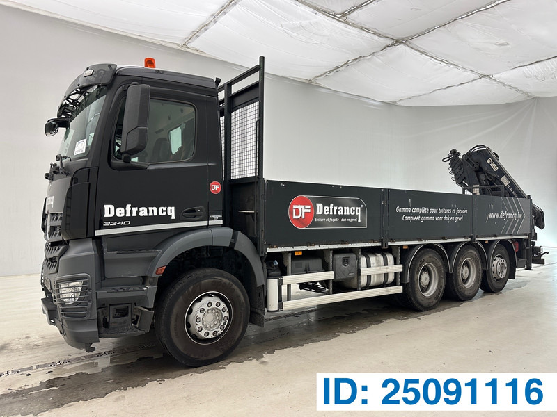 Mercedes-Benz Arocs 3240 - 8x4 - Vrachtwagen met open laadbak, Kraanwagen: afbeelding 1 Mercedes-Benz Arocs 3240 - 8x4 - Vrachtwagen met open laadbak, Kraanwagen: afbeelding 1