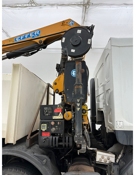 Kipper vrachtwagen, Kraanwagen Renault Kerax 430 DXi - 8x4: afbeelding 7