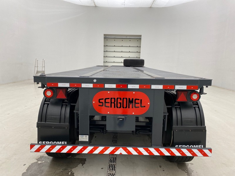 Nieuw Containertransporter/ Wissellaadbak oplegger SERGOMEL Chassis/Plateau 20FT - NEW: afbeelding 6