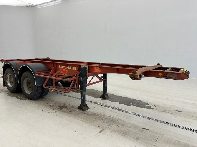 Van Hool Skelet 20 ft - Containertransporter/ Wissellaadbak oplegger: afbeelding 3 Van Hool Skelet 20 ft - Containertransporter/ Wissellaadbak oplegger: afbeelding 3