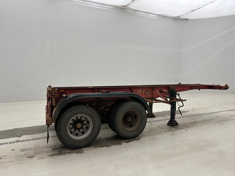 Van Hool Skelet 20 ft - Containertransporter/ Wissellaadbak oplegger: afbeelding 5 Van Hool Skelet 20 ft - Containertransporter/ Wissellaadbak oplegger: afbeelding 5