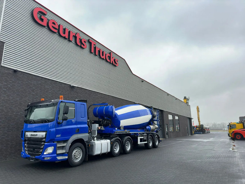 DAF CF 510 6X4 + DE BUF ST2 2-ASSIGE 10M3 CONCRETE MIXER/MISCHER/MIXER - Betonmixer oplegger: afbeelding 2 DAF CF 510 6X4 + DE BUF ST2 2-ASSIGE 10M3 CONCRETE MIXER/MISCHER/MIXER - Betonmixer oplegger: afbeelding 2