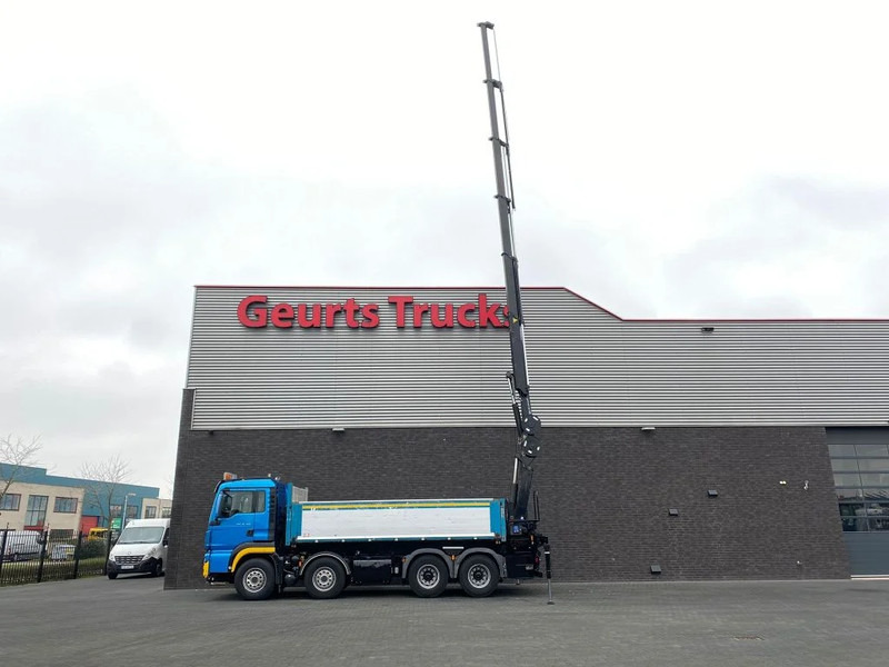 MAN TGS 35.480 8X4 KIPPER/TIPPER + HMF 2620-K5 KRAAN/KRAN/CRANE/GRUA - Kipper vrachtwagen, Kraanwagen: afbeelding 3 MAN TGS 35.480 8X4 KIPPER/TIPPER + HMF 2620-K5 KRAAN/KRAN/CRANE/GRUA - Kipper vrachtwagen, Kraanwagen: afbeelding 3