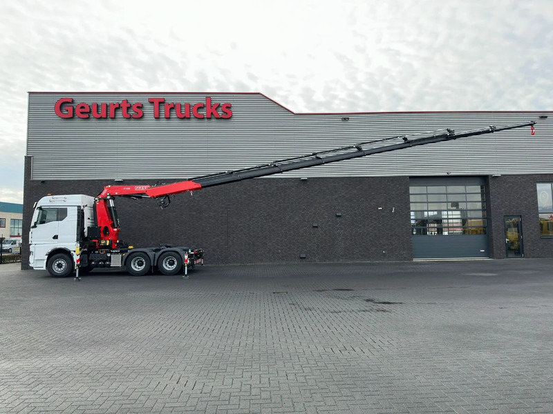 MAN TGX 33.520 6X4 TREKKER-BAKWAGEN COMBI + FASSI F485RA.2.28 KRAAN/KRAN/CRANE/GRUA/NEW - Kraanwagen: afbeelding 4 MAN TGX 33.520 6X4 TREKKER-BAKWAGEN COMBI + FASSI F485RA.2.28 KRAAN/KRAN/CRANE/GRUA/NEW - Kraanwagen: afbeelding 4