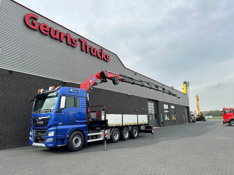 MAN TGX 33.560 8X4 TRIDEM + HMF 4020-K8 KRAAN/KRAN/CRANE/GRUA - Kraanwagen: afbeelding 2 MAN TGX 33.560 8X4 TRIDEM + HMF 4020-K8 KRAAN/KRAN/CRANE/GRUA - Kraanwagen: afbeelding 2