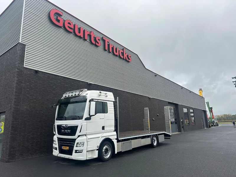 MAN TGX 4X2 LL-U OPRIJWAGEN / MACHINE TRANSPORTER / PLATEAU - Autovrachtwagen vrachtwagen: afbeelding 2 MAN TGX 4X2 LL-U OPRIJWAGEN / MACHINE TRANSPORTER / PLATEAU - Autovrachtwagen vrachtwagen: afbeelding 2